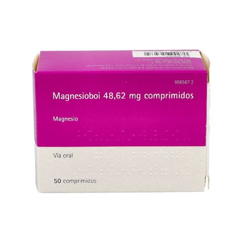 MAGNESIOBOI 404.85 MG 50 COMPRIMIDOS