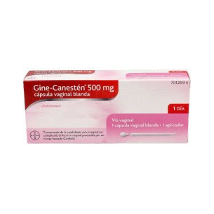 GINE CANESTEN 500 MG 1 CAPSULA VAGINAL BLANDA (CON...