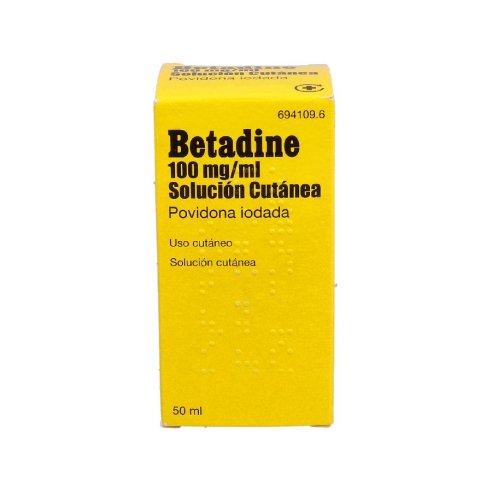BETADINE 10 SOLU DERMICA 50 ML