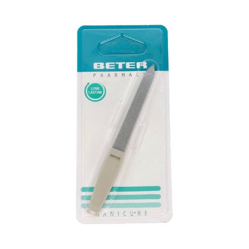 LIMA DE UÑAS BETER ZAFIRO P REDONDA 12 CM