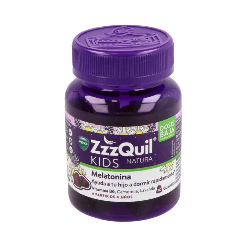 ZZZQUIL NATURA KIDS  30 GUMMIES SABOR FRUTOS DEL BOSQUE