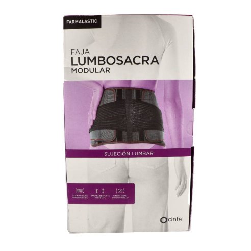 FAJA LUMBOSACRA MODULAR FARMALASTIC ADVANCE T- UNICA