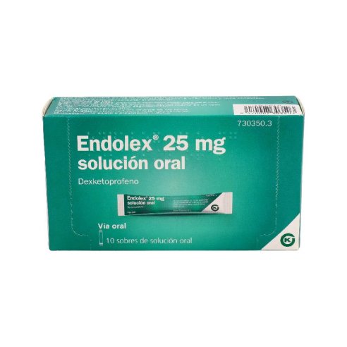 ENDOLEX 25 mg 10 SOBRES SOLUCION ORAL 10 ml