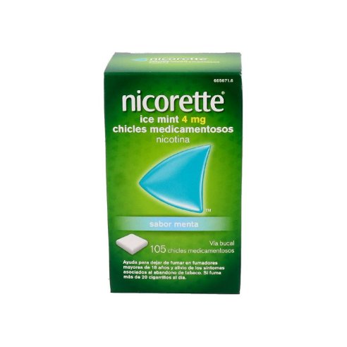 NICORETTE ICE MINT 4 MG 105 CHICLES