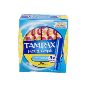TAMPONES TAMPAX COMPAK PEARL REGULAR 16 U