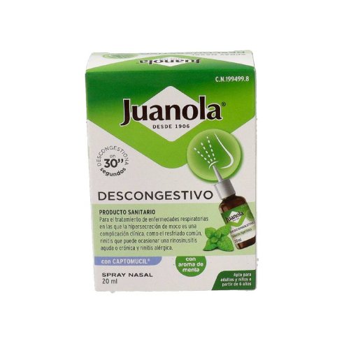 JUANOLA DESCONGESTIVO SPRAY NASAL  1 ENVASE 20 ml