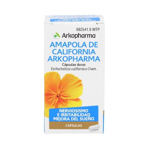 AMAPOLA DE CALIFORNIA ARKOCAPSULAS 240 MG 50 CAPSULAS