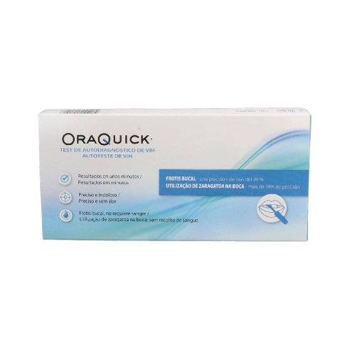 ORAQUICK TEST DE AUTODIAGNOSTICO DE VIH  1 UNIDAD